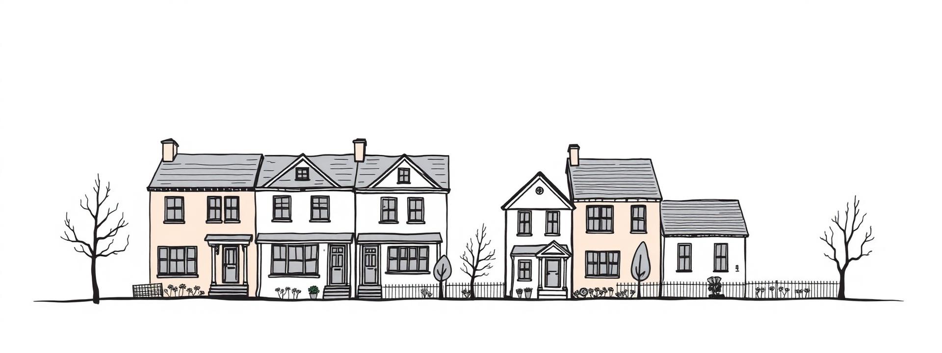 Illustrated neighborhood